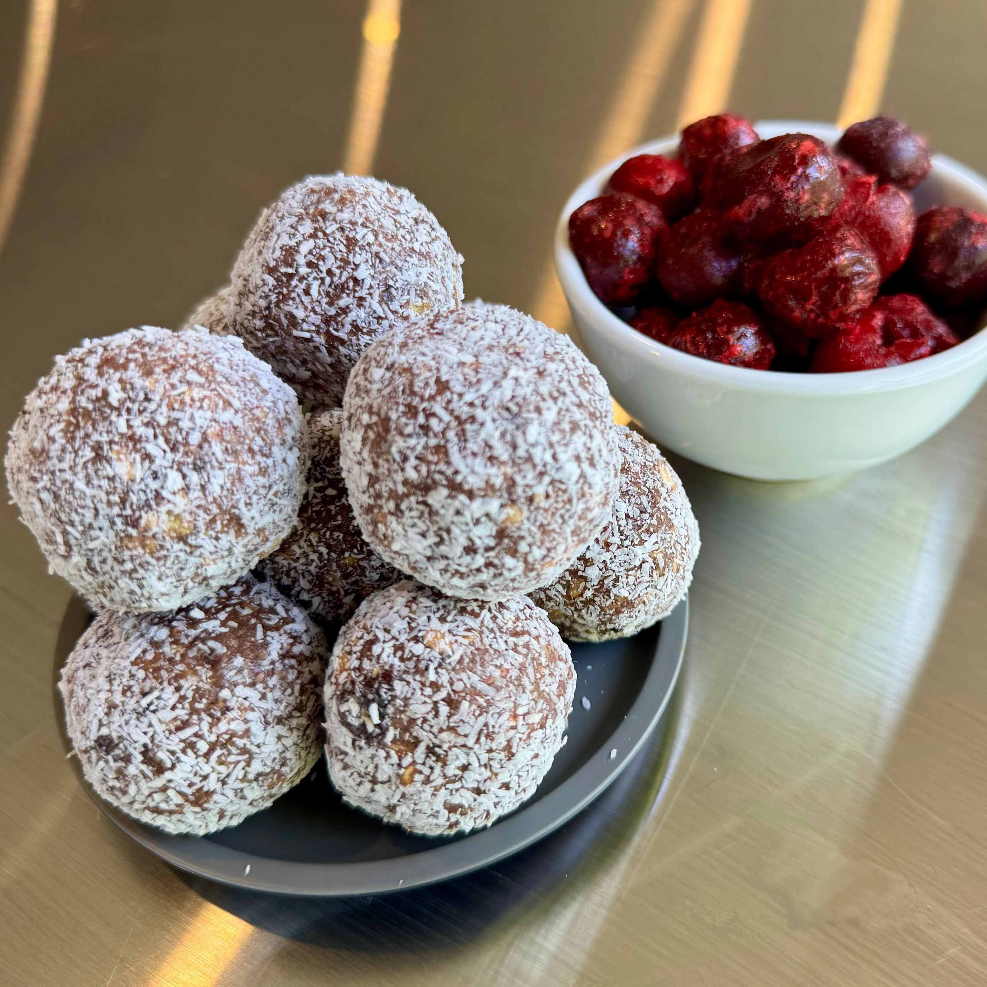 Cherry Coconut Protein Balls x 10